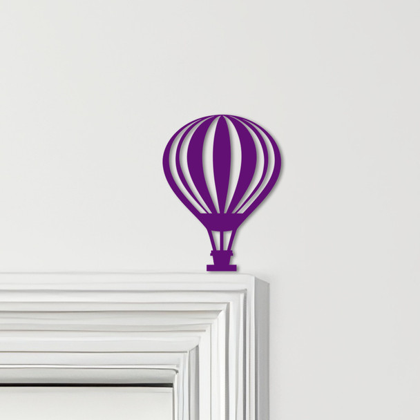 Door Topper Hot Air Balloon Various Colours Top Of Door Frame Decorative Sign