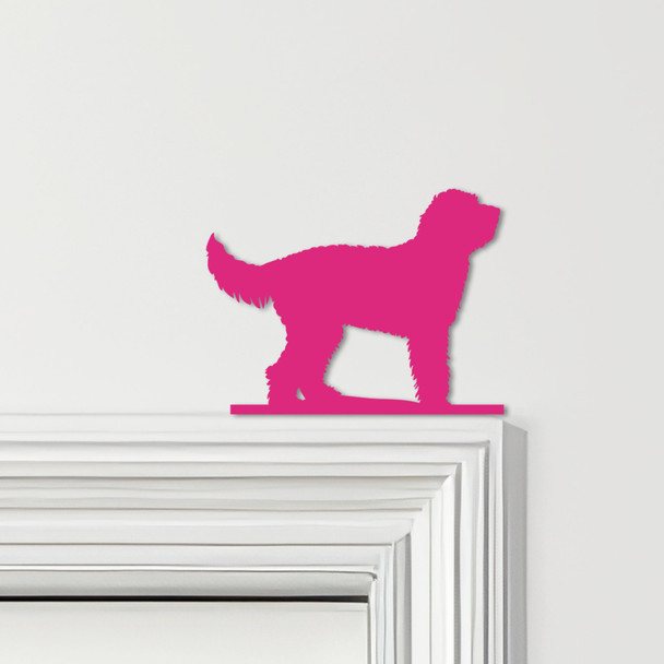 Door Topper Labradoodle Dog Various Colours Top Of Door Frame Decorative Sign