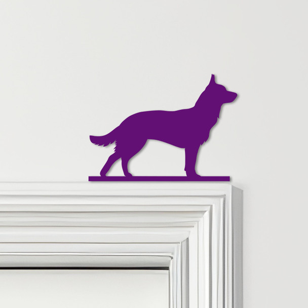 Door Topper Blue Heeler Australian Cattle Dog Various Colours Frame Decor Sign