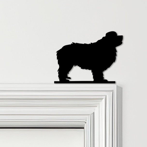 Door Topper Newfoundland Dog Various Colours Top Of Door Frame Decorative Sign