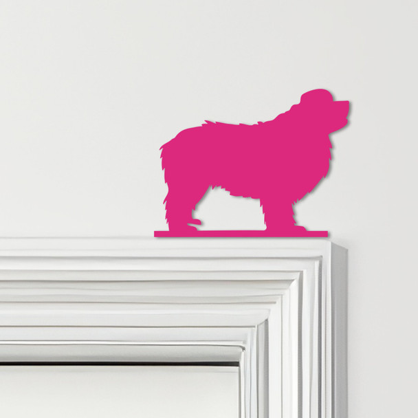 Door Topper Newfoundland Dog Various Colours Top Of Door Frame Decorative Sign