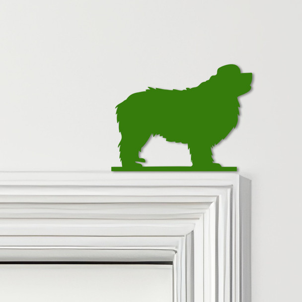 Door Topper Newfoundland Dog Various Colours Top Of Door Frame Decorative Sign