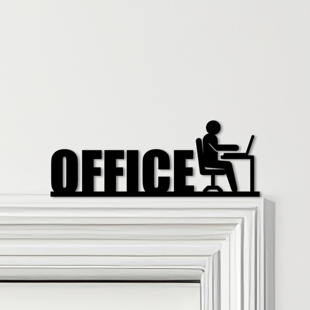 Door Topper Office Decor Lettering & Desk Various Colours Decorative Sign