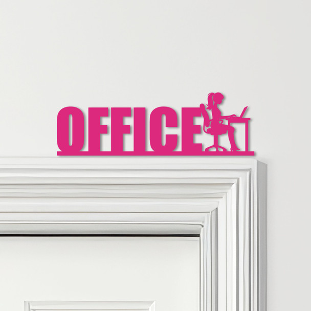 Door Topper Office Decor Lettering Desk Women Various Colours Frame Decor Sign Door Topper Office Decor Lettering Desk Women Various Colours Frame Decor Sign