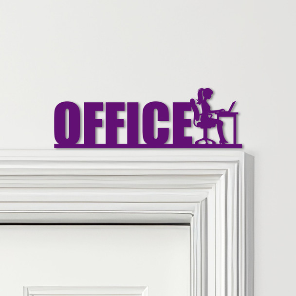 Door Topper Office Decor Lettering Desk Women Various Colours Frame Decor Sign Door Topper Office Decor Lettering Desk Women Various Colours Frame Decor Sign