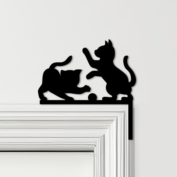 Door Topper Playing Kittens Various Colours Top Of Door Frame Decorative Sign