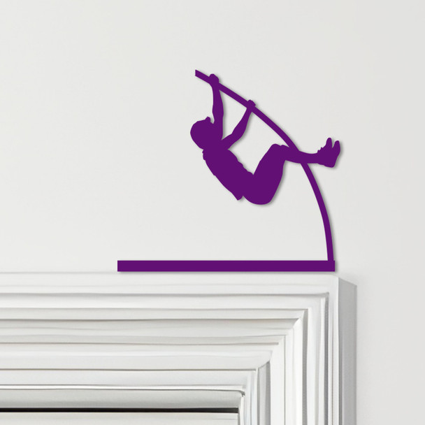 Door Topper Pole Vault Athletics Various Colours Top Of Door Frame Decor Sign