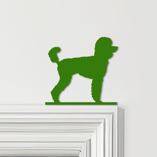 Door Topper Poodle Dog Tall Various Colours Top Of Door Frame Decorative Sign