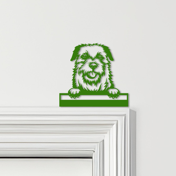 Door Topper Border Terrier Dog Various Colours Top Of Door Frame Decorative Sign