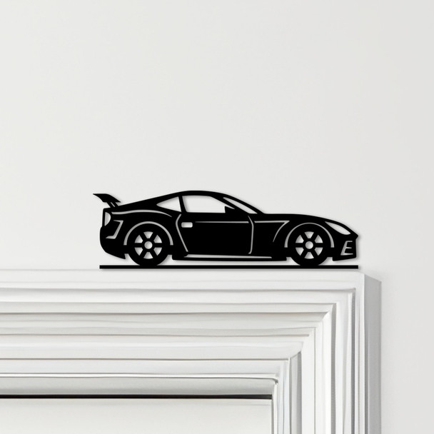 Door Topper Racing Car Various Colours Top Of Door Frame Decorative Sign
