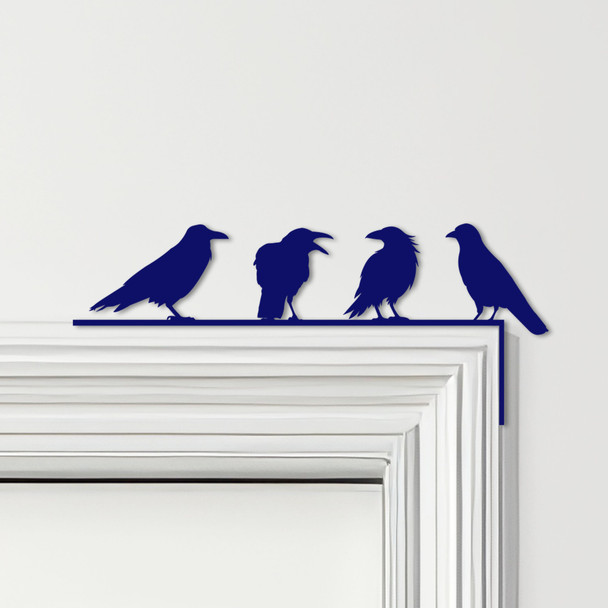 Door Topper Ravens Birds Various Colours Top Of Door Frame Decorative Sign Door Topper Ravens Birds Various Colours Top Of Door Frame Decorative Sign