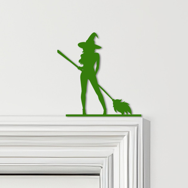 Door Topper Sexy Witch Halloween Decor Various Colours Decorative Sign