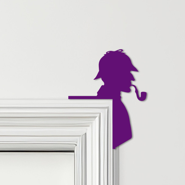 Door Topper Sherlock Holmes Various Colours Top Of Door Frame Decorative Sign