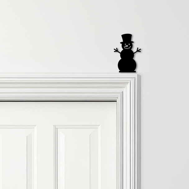 Door Topper Snowman Christmas Decor Various Colours Top Of Door Decorative Sign