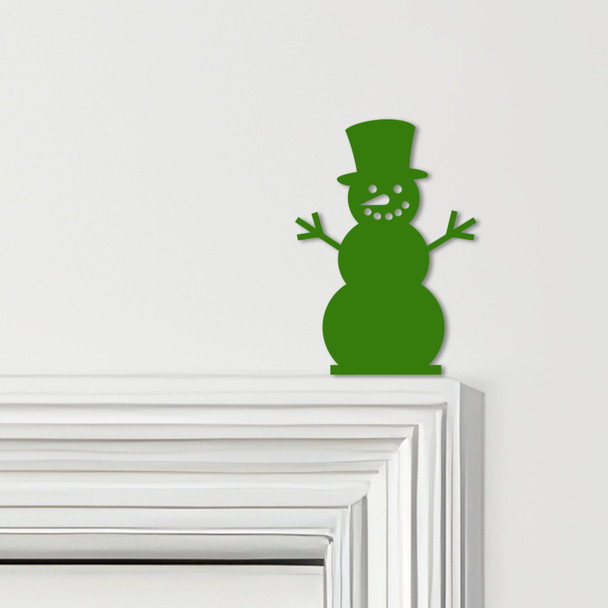 Door Topper Snowman Christmas Decor Various Colours Top Of Door Decorative Sign