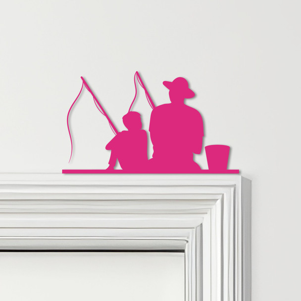 Door Topper Son Father Fishing Various Colours Top Of Door Frame Decorative Sign