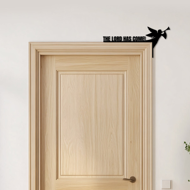 Door Topper The Lord Has Come Christmas Decor Various Colours Frame Decor Sign Door Topper The Lord Has Come Christmas Decor Various Colours Frame Decor Sign