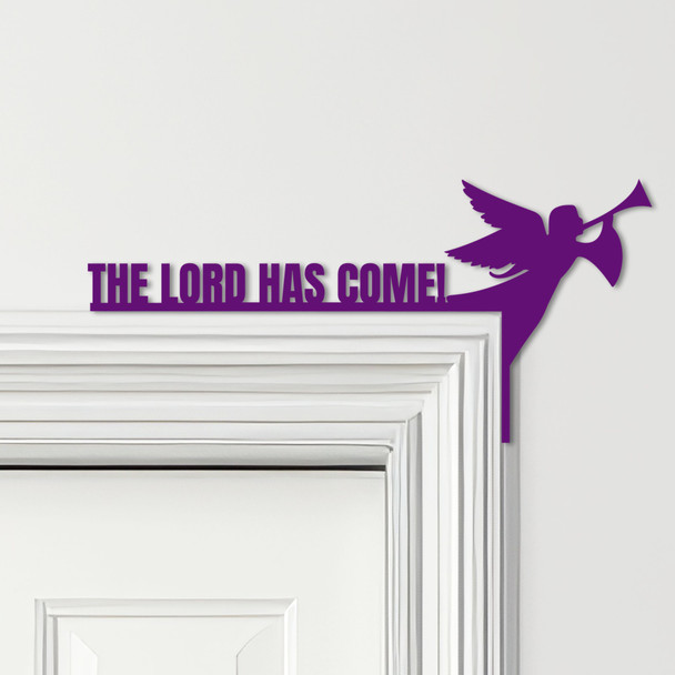 Door Topper The Lord Has Come Christmas Decor Various Colours Frame Decor Sign Door Topper The Lord Has Come Christmas Decor Various Colours Frame Decor Sign