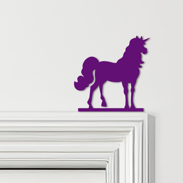 Door Topper Unicorn Kids Room Decor Various Colours Top Of Door Decorative Sign