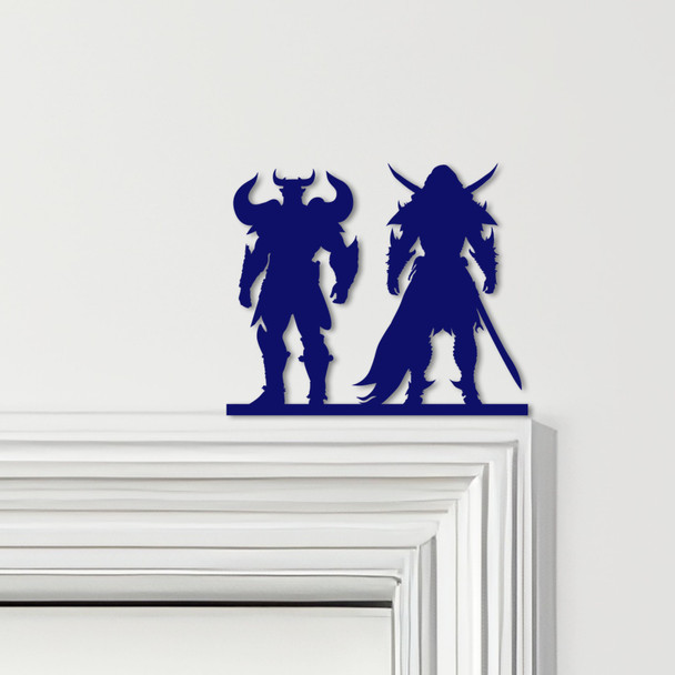 Door Topper Vikings Various Colours Top Of Door Frame Decorative Sign