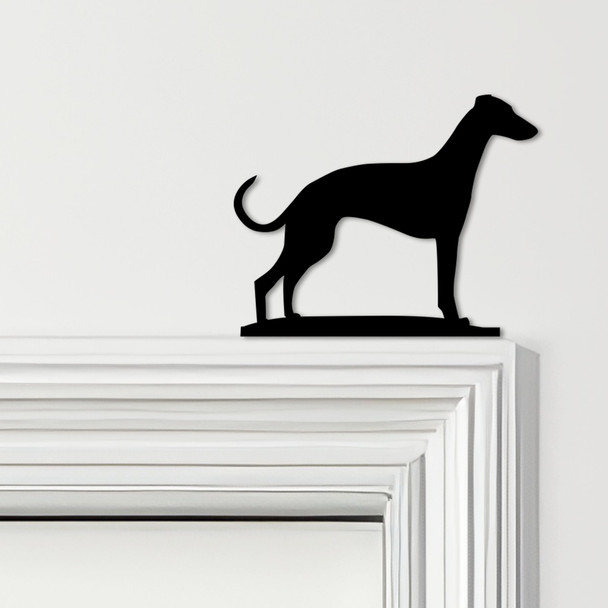 Door Topper Whippet Dog Various Colours Top Of Door Frame Decorative Sign