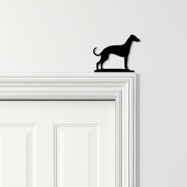 Door Topper Whippet Dog Various Colours Top Of Door Frame Decorative Sign