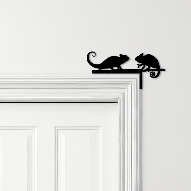 Door Topper Chameleons Lizards Various Colours Top Of Door Frame Decorative Sign