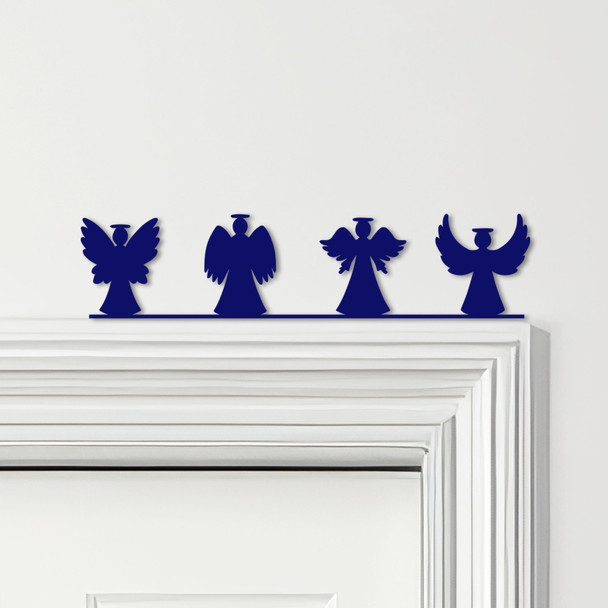 Door Topper Christmas Decor Angels Various Colours Top Of Door Decorative Sign