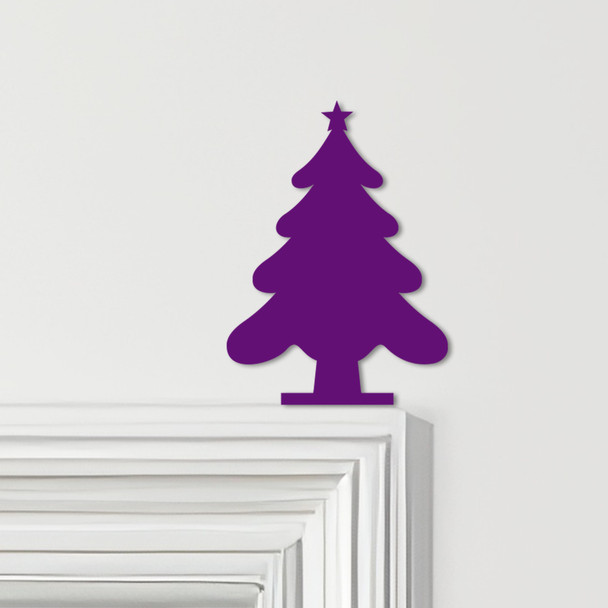 Door Topper Christmas Decor Tree Various Colours Top Of Door Frame Decor Sign
