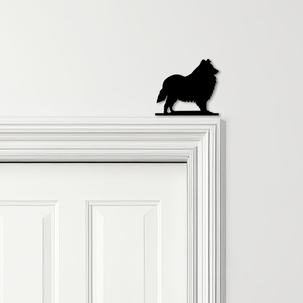Door Topper Collie Dog Various Colours Top Of Door Frame Decorative Sign