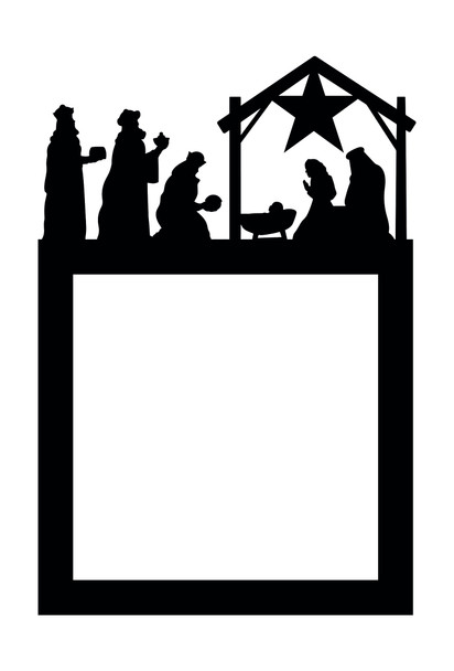 Light Switch Surround Nativity Scene Christmas Decor Switch Plate Cover Frame