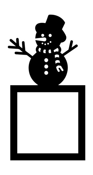 Light Switch Surround Snowman Christmas Decor Switch Plate Cover Frame