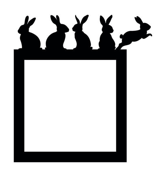 Light Switch Surround Easter Bunnies Rabbits Decorative Switch Plate Cover Frame