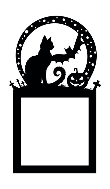 Light Switch Surround Halloween Decor Cat Decorative Switch Plate Cover Frame