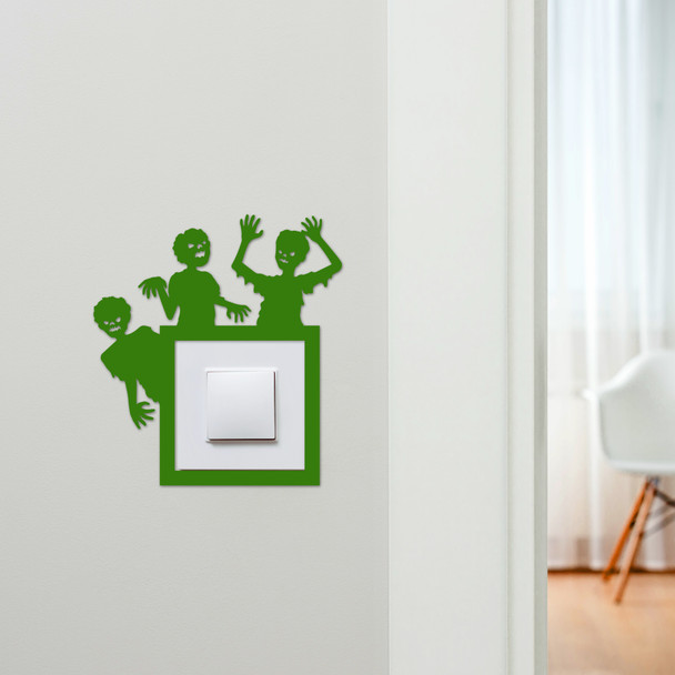 Light Switch Surround Zombies Halloween Decor Switch Plate Cover Frame