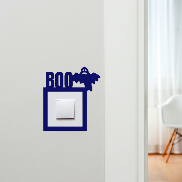 Light Switch Surround Boo Ghost Halloween Decor Switch Plate Cover Frame Light Switch Surround Boo Ghost Halloween Decor Switch Plate Cover Frame