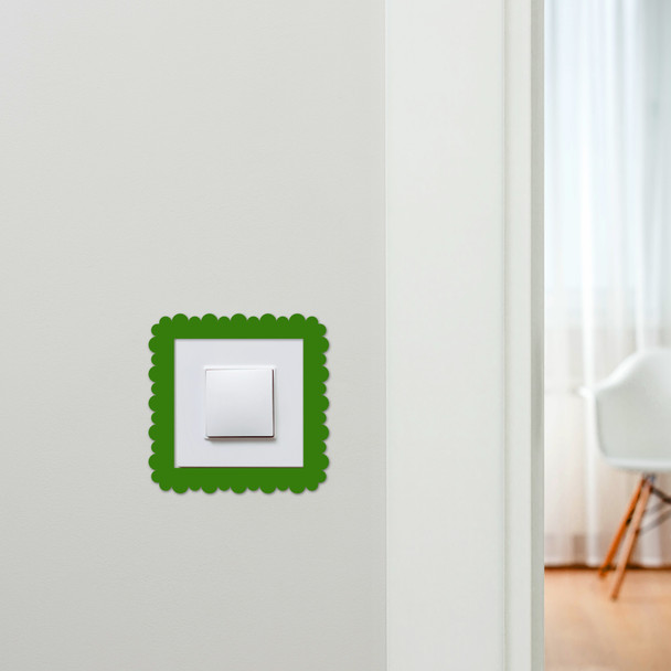 Light Switch Surround Geometric Frame Design 4 Decorative Switch Cover Frame