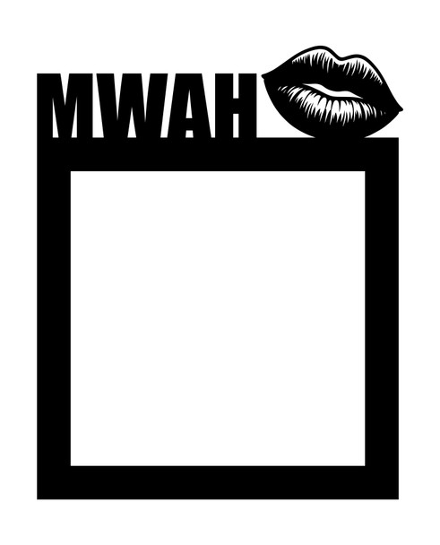 Light Switch Surround Mwah Kiss Lips Decorative Switch Plate Cover Frame