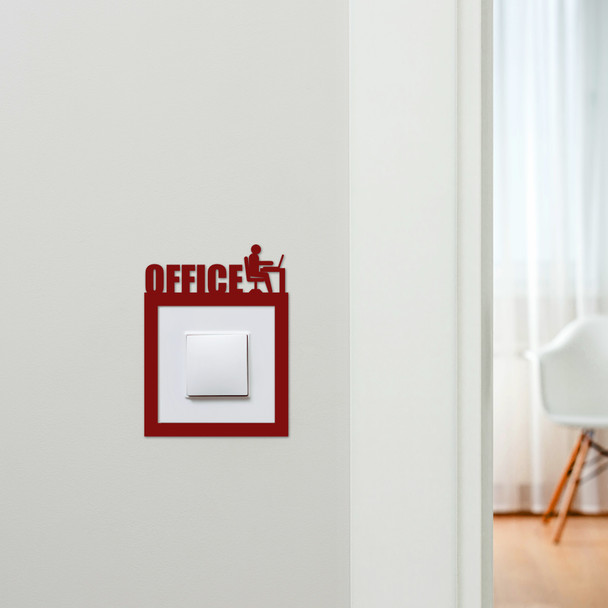 Light Switch Surround Office Decorative Switch Plate Cover Frame
