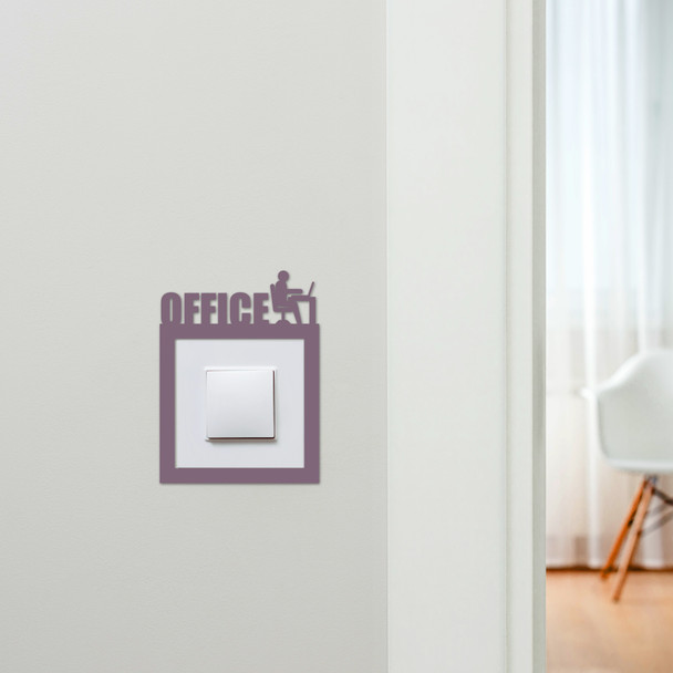 Light Switch Surround Office Decorative Switch Plate Cover Frame
