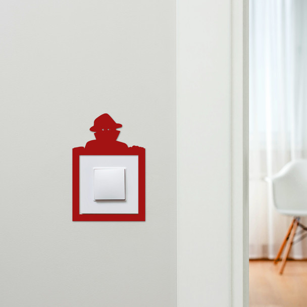 Light Switch Surround Burglar Thief Decorative Switch Plate Cover Frame