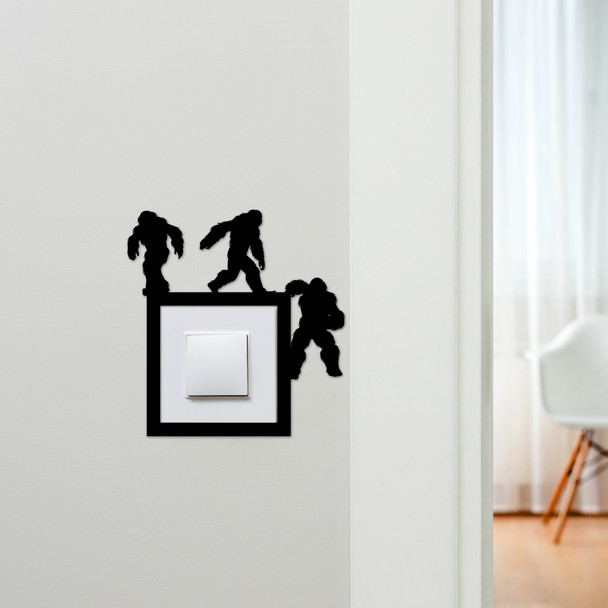 Light Switch Surround Bigfoot Decorative Switch Plate Cover Frame