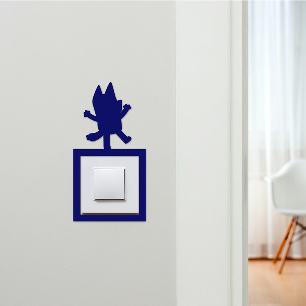 Light Switch Surround Bluey Kids Room Decorative Switch Plate Cover Frame