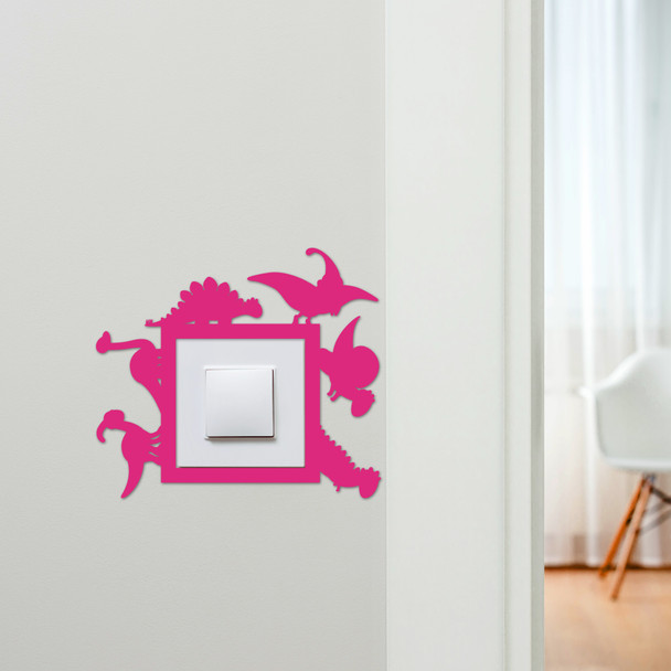 Light Switch Surround Kids Room Dinosaurs Decorative Switch Plate Cover Frame
