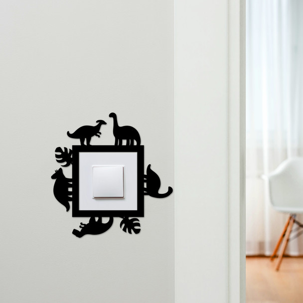 Light Switch Surround Dinosaurs Kids Room Decorative Switch Plate Cover Frame