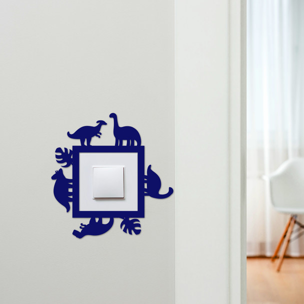 Light Switch Surround Dinosaurs Kids Room Decorative Switch Plate Cover Frame