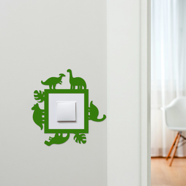 Light Switch Surround Dinosaurs Kids Room Decorative Switch Plate Cover Frame