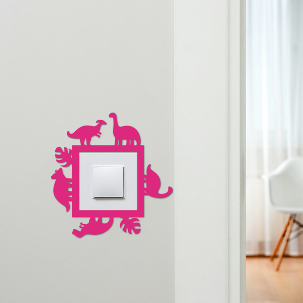 Light Switch Surround Dinosaurs Kids Room Decorative Switch Plate Cover Frame
