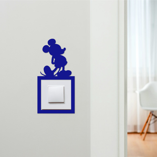 Light Switch Surround Mickey Mouse Kids Room Decorative Switch Plate Cover Frame