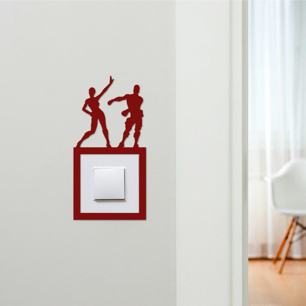 Light Switch Surround Fortnite Dances Kids Room Decorative Switch Cover Frame